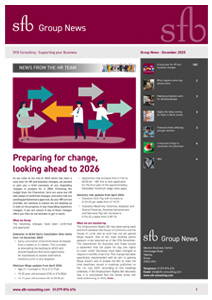 SFB Newsletter December 2025